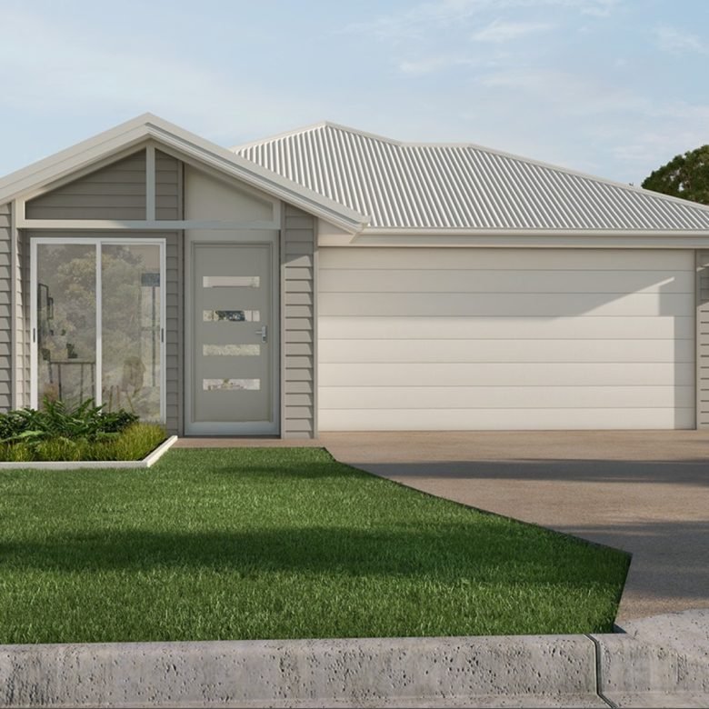 Floor plan of a 190.49 m² four-bedroom investment property in Park Ridge featuring a separate study, open-plan living areas, covered outdoor patio and double garage